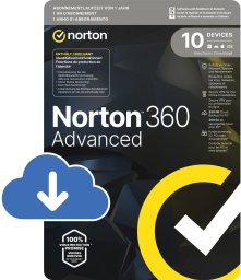 Norton 360 Advanced - 10 urządzeń - 1 rok - 200GB - bez subskrypcji - ESD