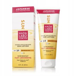 Simply Zen Hada Labo Tokyo, Sun, Hyaluronic Acid, Moisturiser, Sunscreen Lotion, 50, 200 ml Unisex