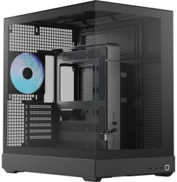 Obudowa Apnx APNX V2-F-BK-v1, Tower case black, Tempered Glass x 3