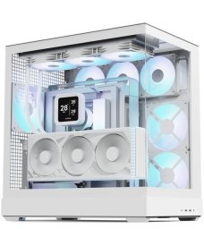Obudowa Apnx APNX V2-F-WT-v1, Tower case white, Tempered Glass x 3