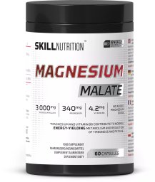 Thorne Skill Nutrition - Jabłczan Magnezu, 60 kapsułek