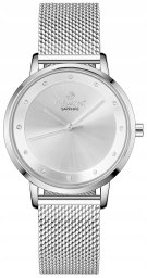 Zegarek Giewont Zegarek Damski Giewont Sapphire Srebrny GW4130-B1