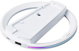 Pionowy stojak RGB do PS5 Slim / PS5 Pro stabilny stojak LED