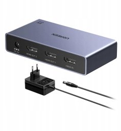 Ugreen Rozdzielacz HDMI CM694 1x2, 8K, 60Hz (czarny)