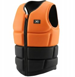 XQMax KAMIZELKA NEOPRENOWA ASEKURACYJNA SUP XQMAX R.M ORANGE/ BLACK
