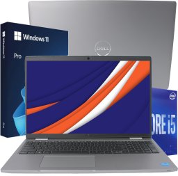 Laptop poleasingowy Dell Biznesowy DELL 5520 | 15.6" Mat IPS | i5-1145G7 Iris Xe 4.40GHz | 64 GB RAM 512 M.2 NVMe | 15,6" FHD W11Pro A-