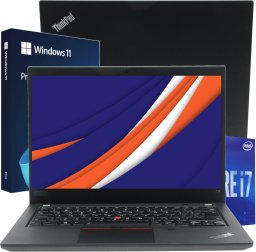 Laptop poleasingowy Lenovo Lenovo ThinkPad T14 Gen2 | 14" Mat IPS 1920x1080 | i7-1165G7 4.7GHz Iris Xe | 32 GB RAM 1000 M.2 SSD | WINDOWS
