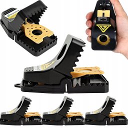 Realne Ceny 4x SILNA MYSZOŁAPKA SZCZUROŁAPKA PUŁAPKA NA MYSZY