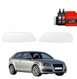 GrizzGlass Folia ochronna na lampy GrizzGlass BodyShield do Audi A3 8P Hatchback 3D Facelift (2008-2013) [2w1]