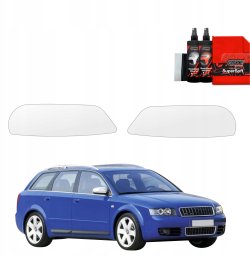 GrizzGlass Folia ochronna na lampy GrizzGlass BodyShield do Audi A4 B6 Avant (2000-2006) [2w1]