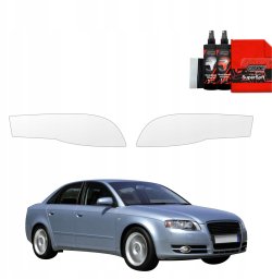 GrizzGlass Folia ochronna na lampy GrizzGlass BodyShield do Audi A4 B7 Sedan (2004-2008) [2w1]