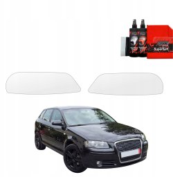 GrizzGlass Folia ochronna na lampy GrizzGlass BodyShield do Audi A3 8P Hatchback 5D (2003-2008) [2w1]