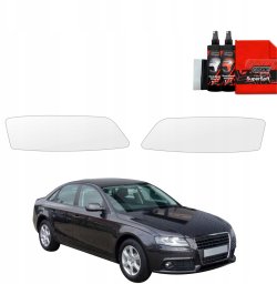 GrizzGlass Folia ochronna na lampy GrizzGlass BodyShield do Audi A4 B8 Sedan (2007-2011) [2w1]