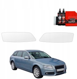 GrizzGlass Folia ochronna na lampy GrizzGlass BodyShield do Audi A4 B8 Avant (2007-2011) [2w1]