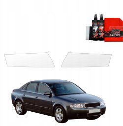 GrizzGlass Folia ochronna na lampy GrizzGlass BodyShield do Audi A4 B6 Sedan (2000-2006) [2w1]