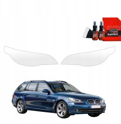GrizzGlass Folia ochronna na lampy GrizzGlass BodyShield do BMW 5 E61 Kombi LCI (2007-2010) [2w1]
