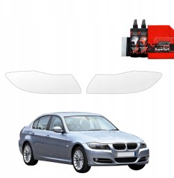 GrizzGlass Folia ochronna na lampy GrizzGlass BodyShield do BMW 3 E90 Sedan Pre-LCI (2004-2008) [2w1]