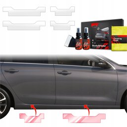 GrizzGlass Folia ochronna na progi GrizzGlass BodyShield do Hyundai i30 Wagon (2020-2025) [4w1]