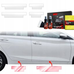 GrizzGlass Folia ochronna na progi GrizzGlass BodyShield do Hyundai i20 (2023-2025) [4w1]