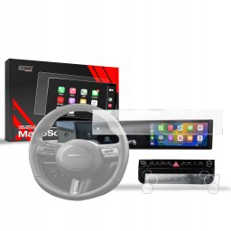 GrizzGlass Folia matowa GrizzGlass CarDisplay Protection do Hyundai Tucson 12,3" (2024-2025) [3w1]