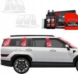 GrizzGlass Folia ochronna na słupki GrizzGlass BodyShield do Hyundai Santa Fe (2023-2025) [10w1]