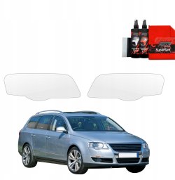 GrizzGlass Folia ochronna na lampy GrizzGlass BodyShield do Volkswagen Passat B6 Variant (2005-2010) [2w1]