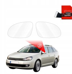 GrizzGlass Folia przeciwdeszczowa na lusterka GrizzGlass ZeroDrop do Volkswagen Golf 6 Variant (2009-2014)