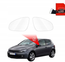 GrizzGlass Folia przeciwdeszczowa na lusterka GrizzGlass ZeroDrop do Volkswagen Golf 6 Hatchback 3D (2008-2012)