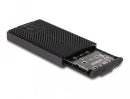 Delock Zewnętrzna obudowa USB 20 Gbps do 2 x M.2 NVMe PCIe SSD z gniazdo USB Type-C™ i RAID - beznarzędziowy
