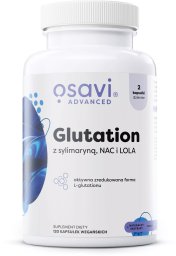 Osavi Osavi - Glutation z Sylimaryną, NAC i LOLA, 120 vegan caps