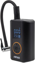 Kompresor samochodowy AMiO Kompresor samochodowy bezprzewodowy z wyświetlaczem LED 40W USB-C ACOMP-25 AMIO-04414
