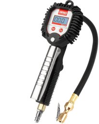 Kompresor samochodowy AMiO Pistolet do pompowania z manometrem cyfrowym 16 bar AMIO-04483