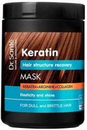 Dr Sante Dr. Sante Keratin Hair Maska do Włosów Zniszczonych z Keratyną i Kolagenem 1000ml