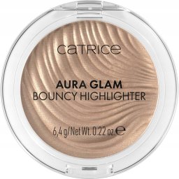 Catrice Catrice Aura Glam Bouncy Highlighter Rozświetlacz do twarzy 6g Moonlit Sun (010)