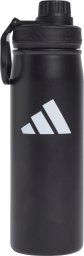 Adidas Bidon adidas Metal Bottle Screw Top 0.6 l czarny KC6412