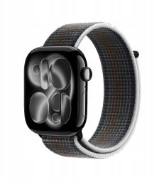 Crong Crong Nylon - Pasek sportowy do Apple Watch 44/45/46/49 mm (Midnight Run)