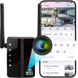 Kamera IP Spreest MINI KAMERA WIFI SZPIEGOWSKA UKRYTA ANDROID ZDALNY PODGLĄD CZUJNIK RUCHU