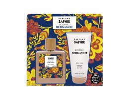 SET VERSACE SET SAPHIR Botanic Bergamot EDT spray 100ml + BODY MILK 150ml