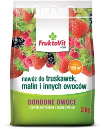 FruktoVit Nawóz Inco Fruktovit PLUS truskawka, malina 3kg EDUKAMP