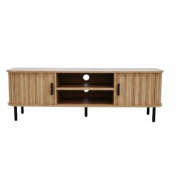 Edaxo Szafka rtv ryflowana SCAVA, 140 x 40 x 46 cm
