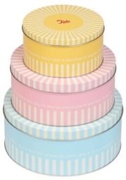 Tala Puszki metalowe RETRO 3 szt. / Tala