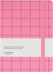 Geepap Oy Notes - Checkered Pink / A-Journal