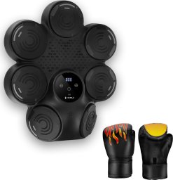 HMS TB30 ELEKTRONICZNA TARCZA BOKSERSKA BLUETOOTH Z MUZYKĄI RĘKAWICAMI HMS