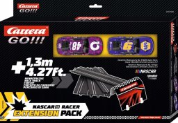Carrera 71606 Zestaw rozszerzający GO 1,4m + samochody Nascar