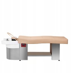 Activeshop Myjnia fryzjerska z leżanką Head Spa Gabbiano 017 beżowa