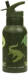 A Little Lovely Company Kubek ze słomką dla dzieci CROCODILES 350 ml / LLC
