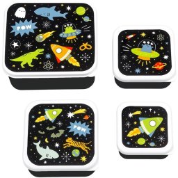 A Little Lovely Company Lunchboxy dla dzieci GALAXY