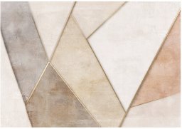 W&G Fototapeta Na Flizelinie Abstrakcja Boho Do Sypialni Salonu 312x219