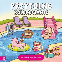 Zielona Sowa Przytulne kolorowanie Słodkie zwierzaki 84790