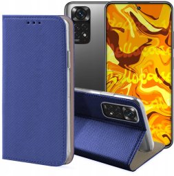 Hello Case Etui z Klapką Do Xiaomi Redmi Note 11 4G / 11s 4G (Navy Blue, Magnetyczne)